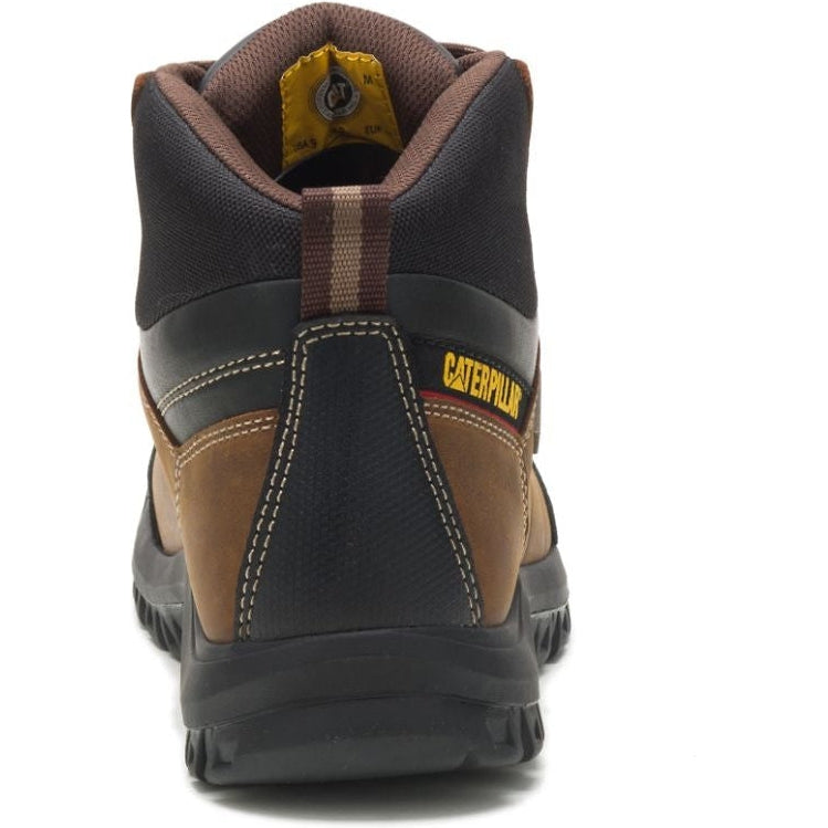 CAT Men's Threshold Waterproof Work Boot - Real Brown - P74128  - Overlook Boots