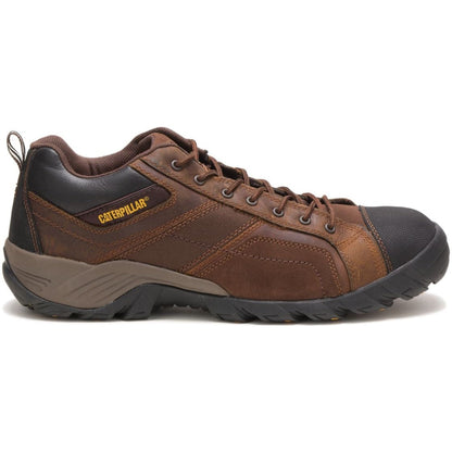 CAT Men's Argon Composite Toe Work Shoe - Dark Brown - P89957 6 / Medium / Brown - Overlook Boots