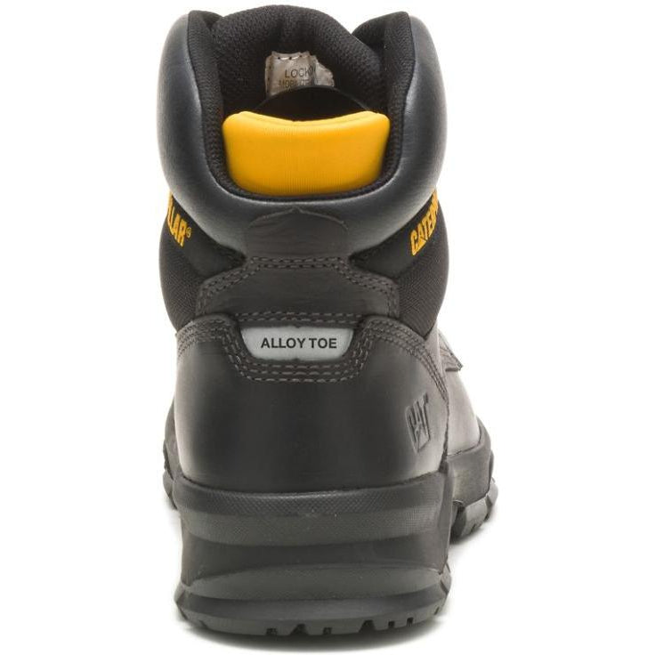 CAT Men's Mobilize Alloy Toe Work Boot - Black - P91267  - Overlook Boots