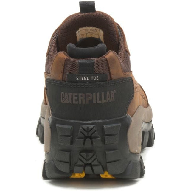 CAT Men's Invader Steel Toe Work Shoe - Dark Brown - P91338  - Overlook Boots