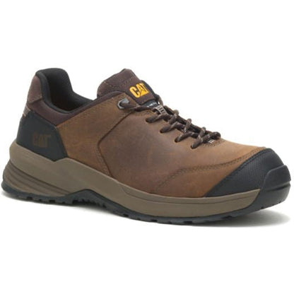 Cat Men's Streamline 2.0 Composite Toe Work Shoe - Leather - P91350 Clay - Overlook Boots