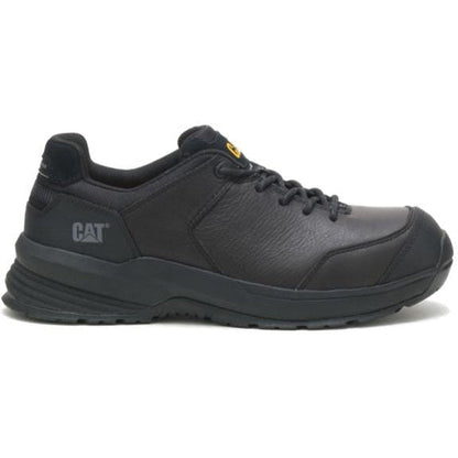 Cat Men's Streamline 2.0 Leather Composite Toe Work Shoe - Black - P91351 14 / Medium / Black - Overlook Boots