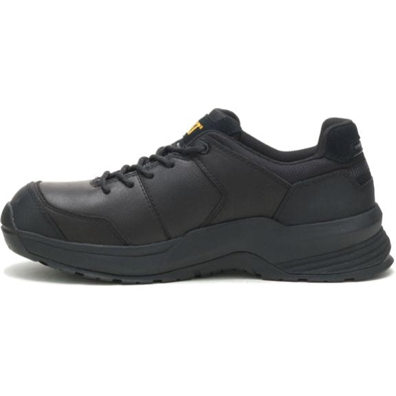 Cat Men's Streamline 2.0 Leather Composite Toe Work Shoe - Black - P91351 - Overlook Boots