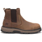 CAT Men's Exposition Alloy Toe Chelsea Work Boot - Pyramid - P91369 14 / Medium / Brown - Overlook Boots