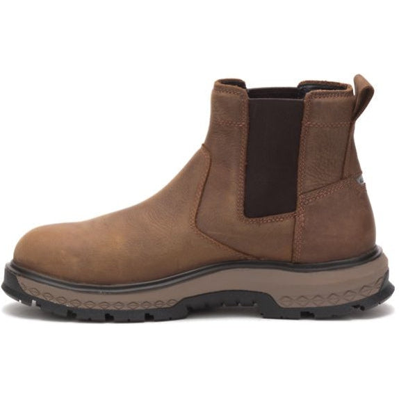 CAT Men's Exposition Alloy Toe Chelsea Work Boot - Pyramid - P91369  - Overlook Boots