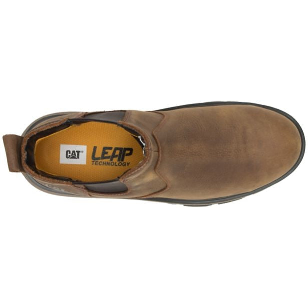 CAT Men's Exposition Alloy Toe Chelsea Work Boot - Pyramid - P91369  - Overlook Boots