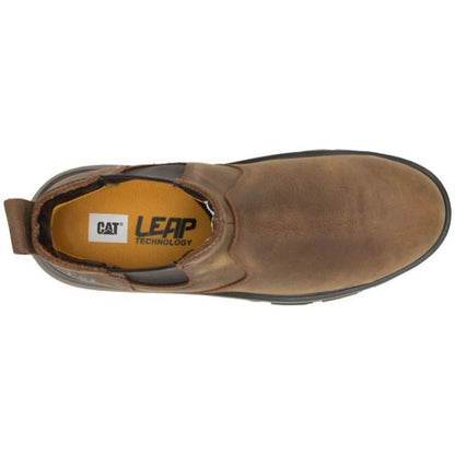 CAT Men's Exposition Alloy Toe Chelsea Work Boot - Pyramid - P91369  - Overlook Boots