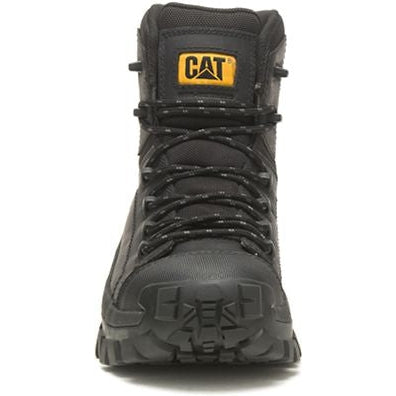 CAT Men's Invader Composite Toe Waterproof Hiker Work Boot -Black- P91542 - Overlook Boots