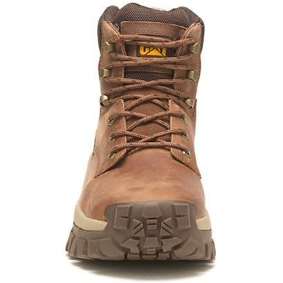 CAT Men's Invader Hi Steel Toe Slip Resistant Work Boot -Mushroom- P91596 - Overlook Boots