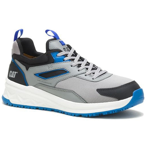 CAT Men's Streamline Runner Composite Toe Static Dissipative Work Shoe - Dove - P91604 7 / Medium / Wild Dove - Overlook Boots