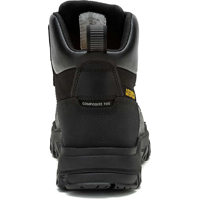 Cat Men's Threshold Rebound Composite Toe Waterproof Work Shoe -Black- P91696 - Overlook Boots
