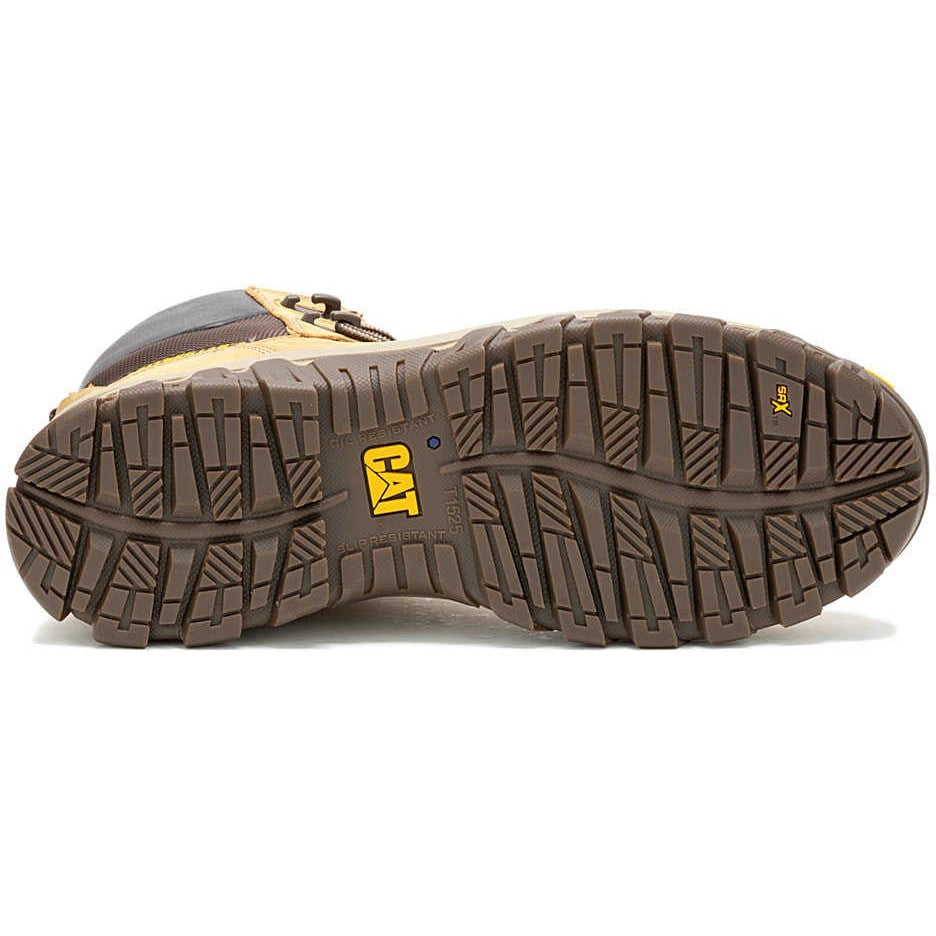 Cat Men's Threshold Rebound Composite Toe Waterproof Work Boot- Honey- P91713 - Overlook Boots
