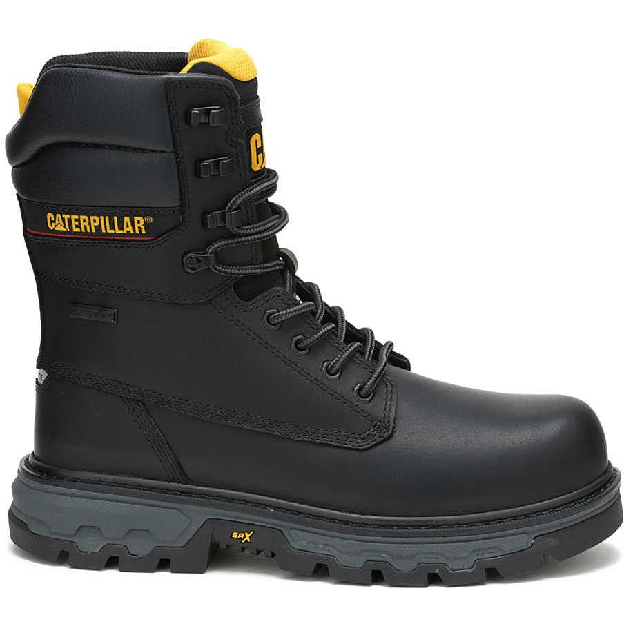 Cat Men's Men's Colorado Equip 8" 400G Composite Toe Waterproof Work Boot - Black - P91753 - Overlook Boots