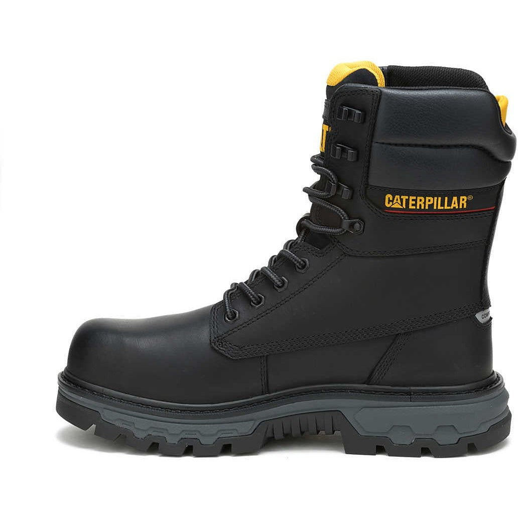 Cat Men's Men's Colorado Equip 8" 400G Composite Toe Waterproof Work Boot - Black - P91753 - Overlook Boots