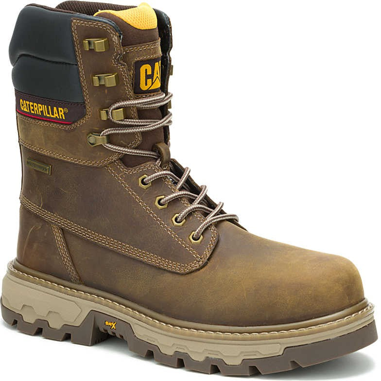 Cat Men's Colorado Equip 8" Composite Toe Waterproof 400G Thinsulate Work Boot - P91754 - Overlook Boots