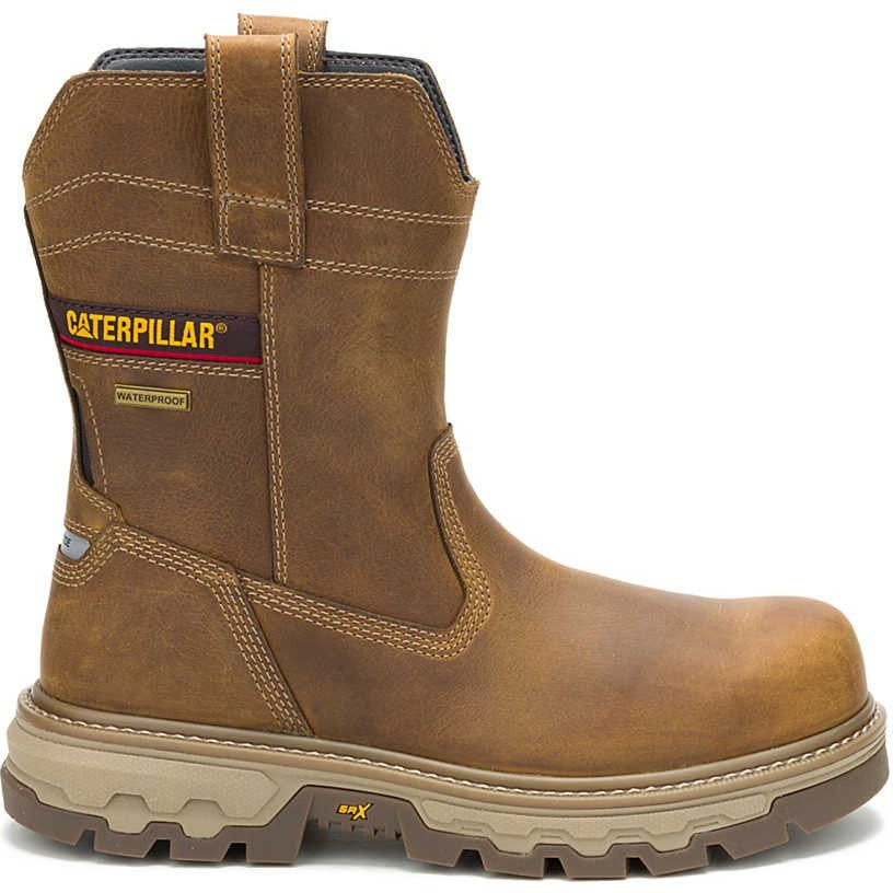Cat Men's Colorado Equip Composite Toe Waterproof Wellington Work Boot -Pyramid- P91755 - Overlook Boots