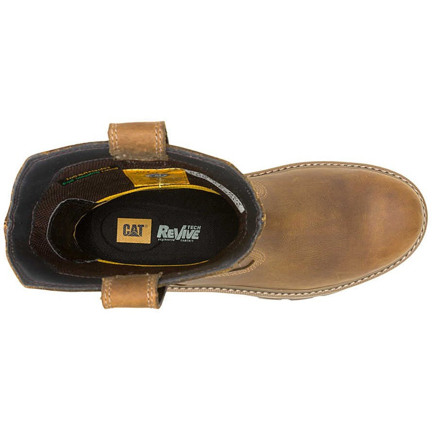 Cat Men's Colorado Equip Composite Toe Waterproof Wellington Work Boot -Pyramid- P91755 - Overlook Boots