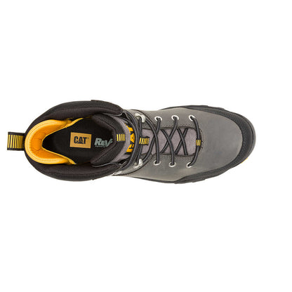 Cat Men's Threshold Rebound Steel Toe Waterproof Hiker Work Boot - Shade - P91778 - Overlook Boots