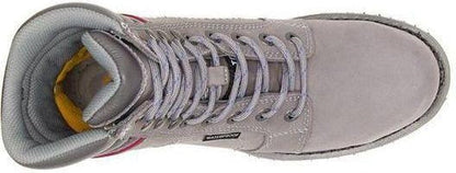 CAT Women's Echo Waterproof Steel Toe Work Boot - Grey - P90565  - Overlook Boots