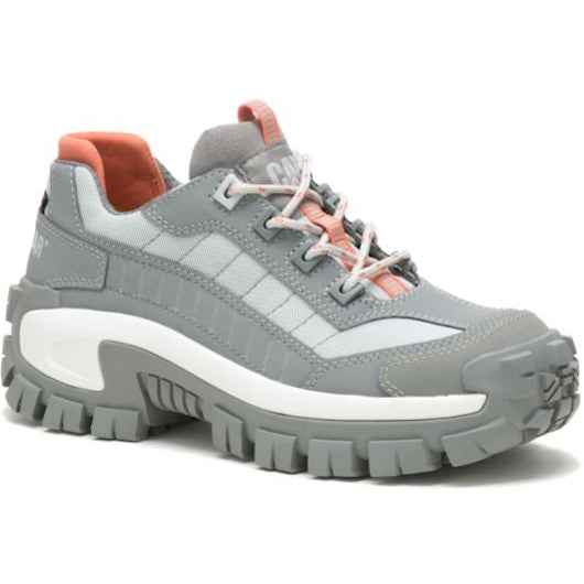Cat Women's Invader Slip Resistant Steel Toe Work Shoe -Wild Dove- P91360 - Overlook Boots