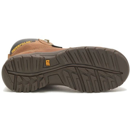 CAT Women's Resorption Waterproof Composite Toe Work Boot - Brown - P91392 - Overlook Boots