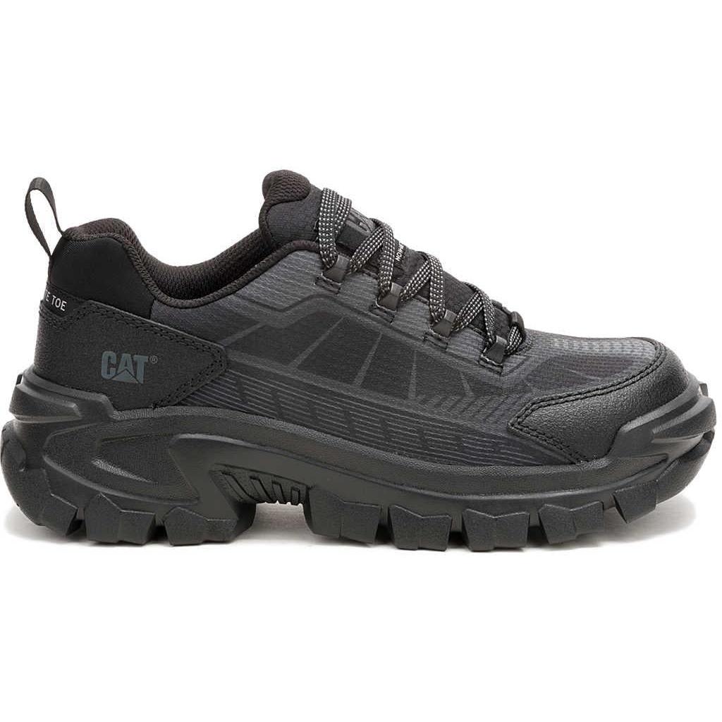 Cat Women's Invader Sport Lo Composite Toe Mesh Work Shoe - Black - P91780 - Overlook Boots
