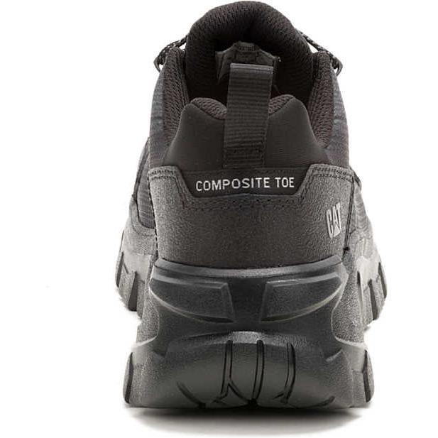 Cat Women's Invader Sport Lo Composite Toe Mesh Work Shoe - Black - P91780 - Overlook Boots