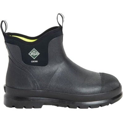Muck Men's Chore Classic Chelsea Waterproof Work Boot - Black - CHC-000A - Overlook Boots