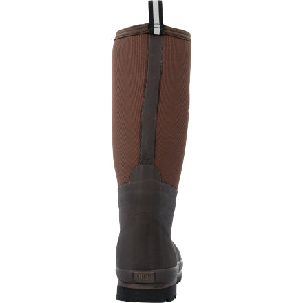 Muck Men's Chore Xpress Cool Tall 17" Waterproof Rubber Work Boot - Brown - CHCT-900 - Overlook Boots
