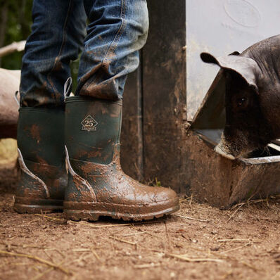 Muck Men's 25TH Anniversary Chore 12" Waterproof Classic Mid Work Boot- CHM25Y32 - Overlook Boots