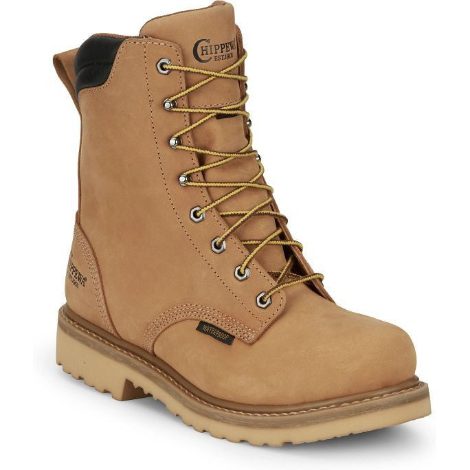 Chippewa Men's Northbound 8" Waterproof 400G Insulated Work Boot -Wheat- NC2503 - Overlook Boots