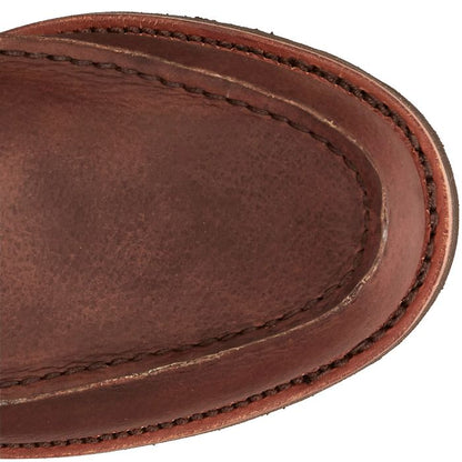 Chippewa Men's Cutter 17" Moc Toe Pull-On Snake Hunt Boot Brown- 23923  - Overlook Boots