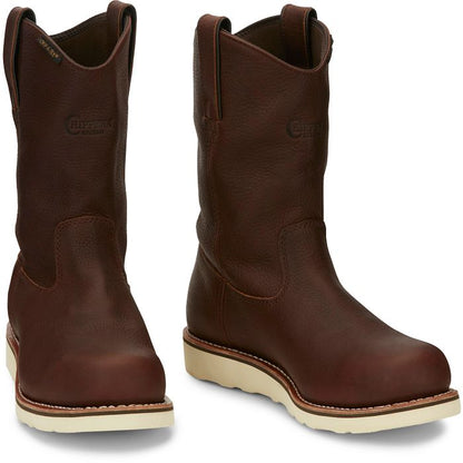 Chippewa Men's Edge Walker 11" Soft Toe Waterproof Pull-On Wedge Work Boot - 25335 - Overlook Boots