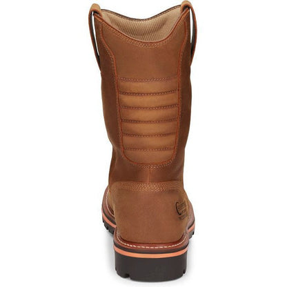 Chippewa Men's Thunderstruck 11" Waterproof Slip Resistant Work Boot -Tan- TH1040 - Overlook Boots