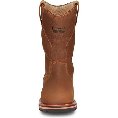 Chippewa Men's Thunderstruck 11" Waterproof Slip Resistant Work Boot -Tan- TH1040 - Overlook Boots