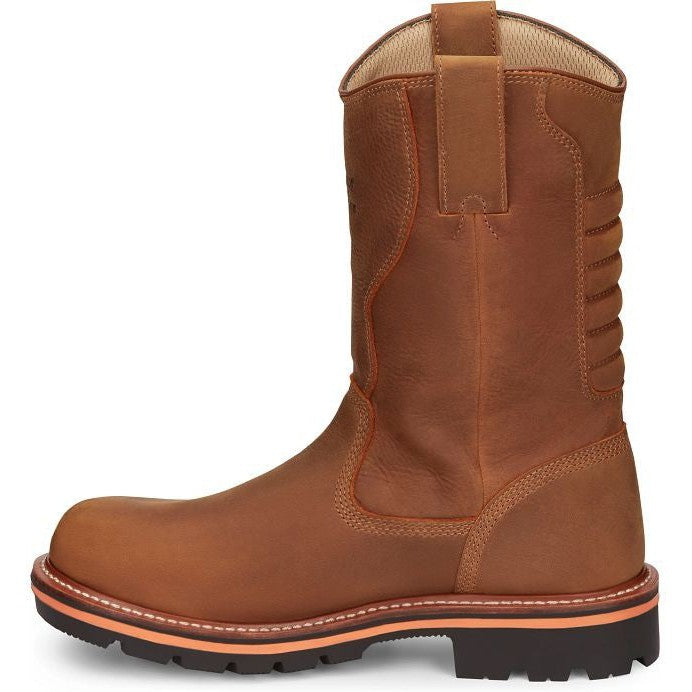 Chippewa Men's Thunderstruck 11" Waterproof Slip Resistant Work Boot -Tan- TH1040 - Overlook Boots
