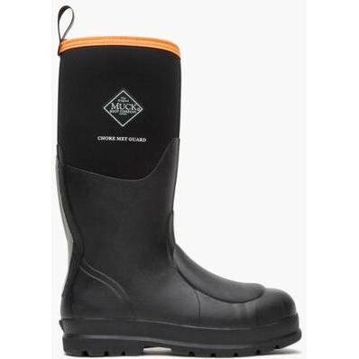 Muck Men's Chore Classic Steel Toe Metguard Waterproof Work Boot - Black - CHSMETA2 - Overlook Boots