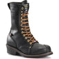 Carolina Men's Linesman 10" Steel Safety Toe USA Made Work Boot - Black - 1905 8 / Medium / Black - Overlook Boots