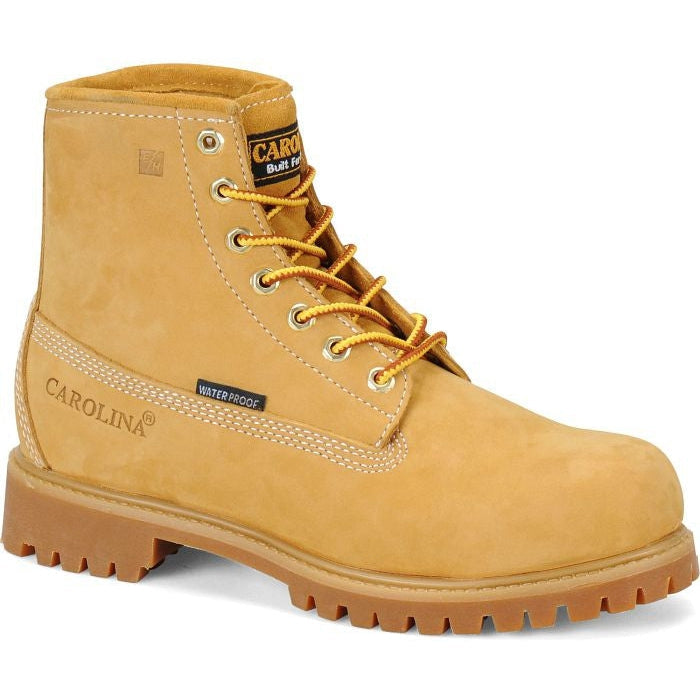 Carolina Men's Journeyman Lo 6" Waterproof Slip Resistant Work Boot -Wheat- CA3045 8 / Medium / Wheat - Overlook Boots