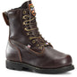 Carolina Men's INT 2.0 8" Steel Toe Internal Metguard Work Boot -Brown- CA518 8 / Medium / Brown - Overlook Boots