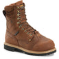 Carolina Men's Metpro Crazy Hardrock 8" Composite Toe Waterproof Work Boot -Brown- CA7921 8 / wide / Brown - Overlook Boots
