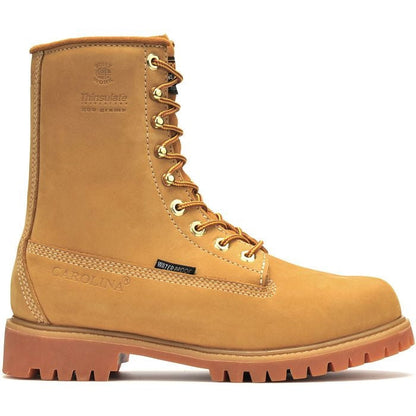 Carolina Men's Journeyman 8" Steel Toe Waterproof Insulated Work Boot -Yellow- CA7545 - Overlook Boots