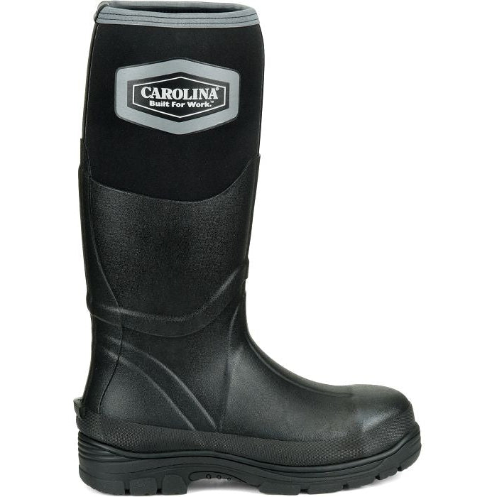 Carolina Men's Mud Jumper 16" Soft Toe Waterproof Rubber Boot -Black- CA2100 6 / Medium / Black - Overlook Boots