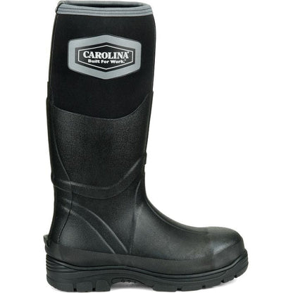 Carolina Men's Mud Jumper 16" Soft Toe Waterproof Rubber Boot -Black- CA2100 6 / Medium / Black - Overlook Boots