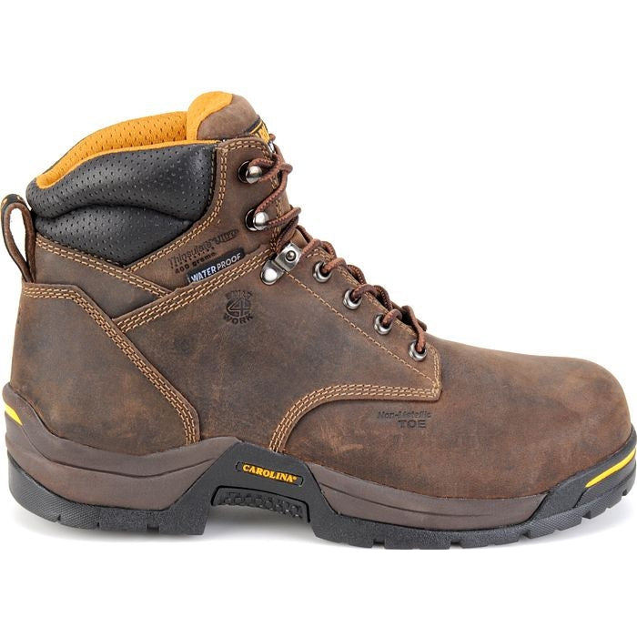 Carolina Men's Bruno Lo 6" Soft Toe Waterproof Insulated Work Boot -Brown- CA5021 8 / Medium / Brown - Overlook Boots