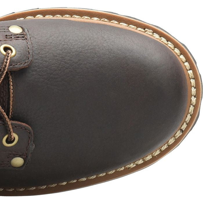 Carolina Men's Elm Logger 8" Soft Toe Slip Resistant Work Boot -Brown- 821 - Overlook Boots