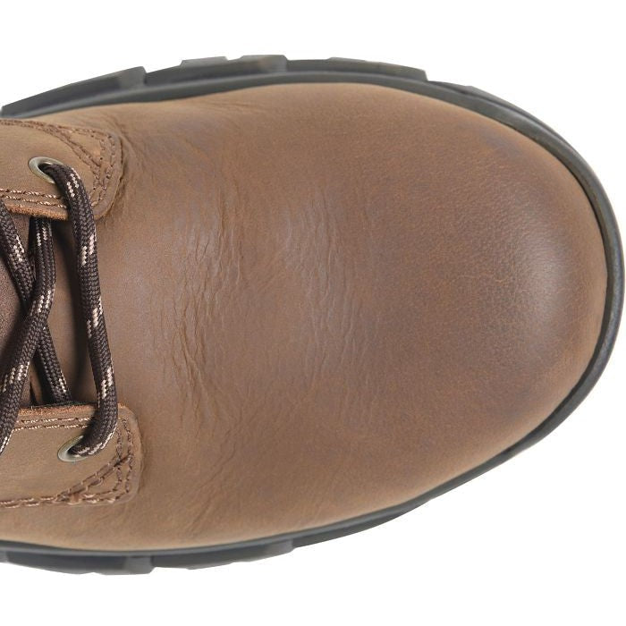 Carolina Men's Gruntz 6" Steel Toe Waterproof Work Boot -Brown- CA3593  - Overlook Boots