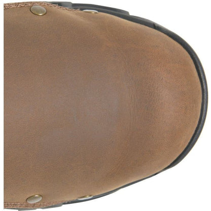Carolina Men's Gruntz 6" Steel Toe External Metguard Work Boot -Brown- CA3595 - Overlook Boots