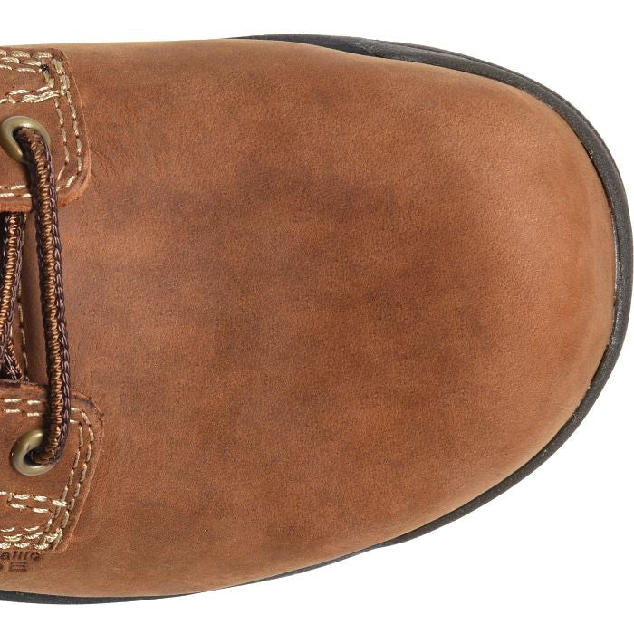 Carolina Men's Bruno Hi 8" Soft Toe Waterproof Slip Resistant Work Boot -Brown- CA8020 - Overlook Boots