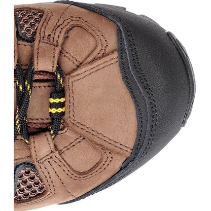 Carolina Men's Quad 5" Carbon Composite Toe Waterproof Hiker Work Boot -Brown- CA4525 - Overlook Boots